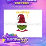 Free Grinch Grimace Free Red Hat Grinch Harry Potter Free SVG - Instant Download