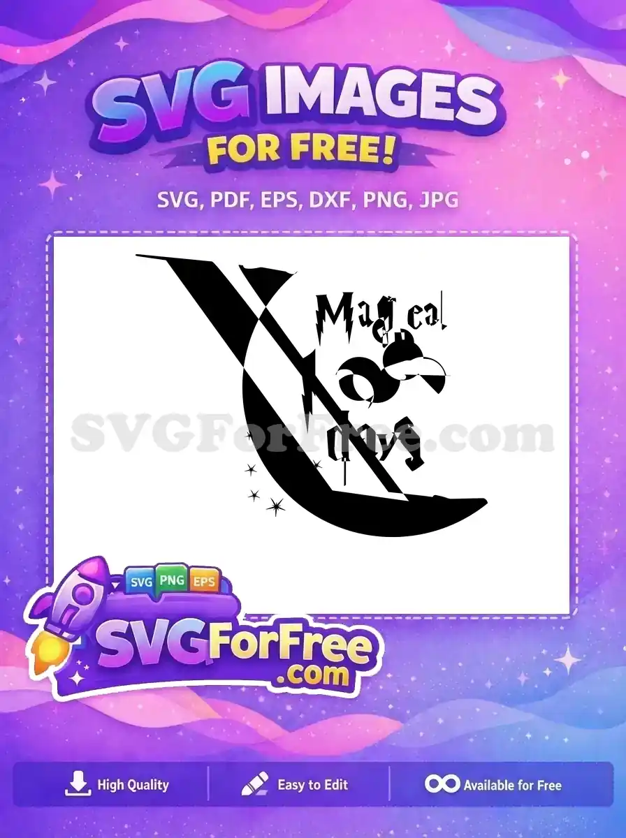 Free Harry Potter Glasses Free Scar Simple Harry Potter Free SVG 8