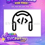 Free Gaming Headset Free Gamer Detailed Category 1 Free SVG - Instant Download