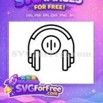 Free Gamer Headset Free Streaming Boy Avatar Free SVG 1 - Instant Download