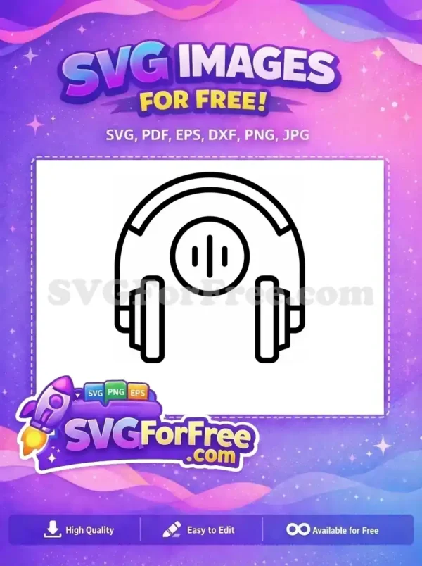 Free Gamer Headset Free Streaming Boy Avatar Free SVG 1