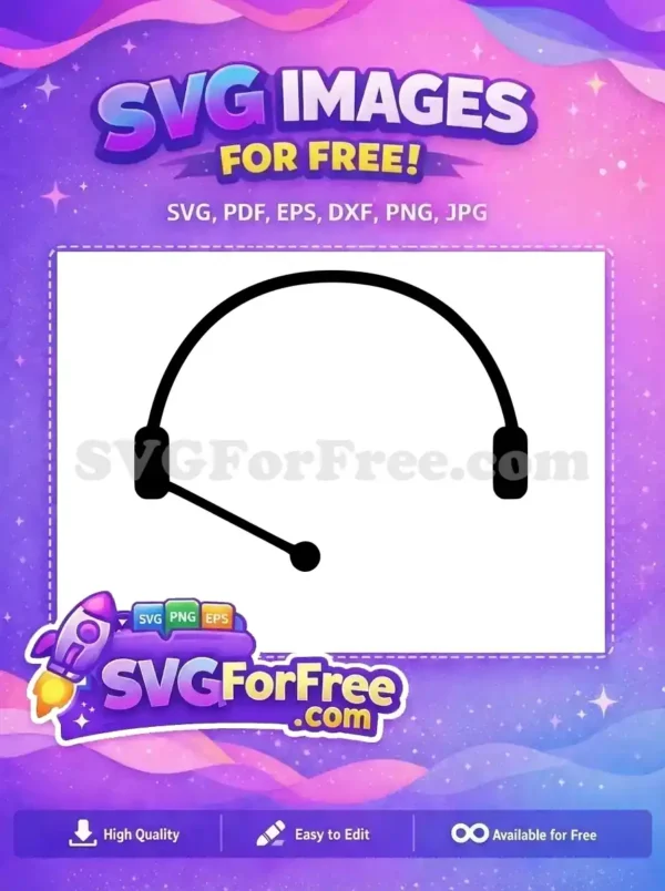 Free Black Headset Free Microphone Minimalist Audio Free SVG Free Black Headset Free Microphone Minimalist Audio Free SVG
