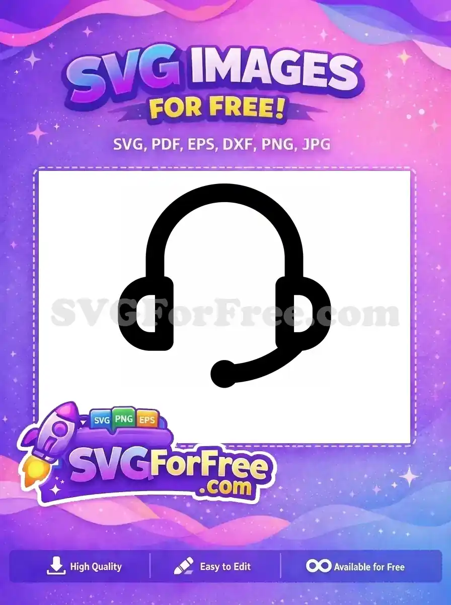 Free Gaming Headset Free Gamer Streamer Boy Free SVG 2
