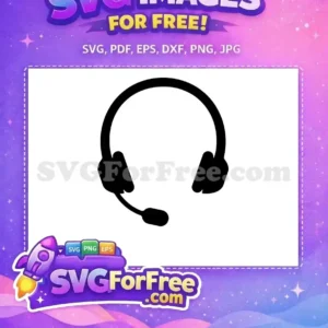 Free Black Headset Free Microphone Audio Free SVG Free Black Headset Free Microphone Audio Free SVG