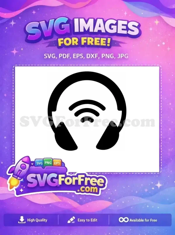 Free Gaming Headset Free Gamer Girl Avatar Free SVG 1