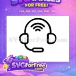 Free Pixelated Headset Free Gamer Avatar One Free SVG - Instant Download
