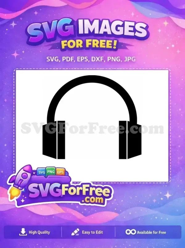 Free Category 1 Headset Free Vector Art Design Free SVG