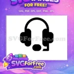 Free Pixelated Headset Free Character Design One Free SVG - Instant Download