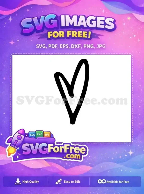 Free Heart Design Free Valentine Design Love Free SVG