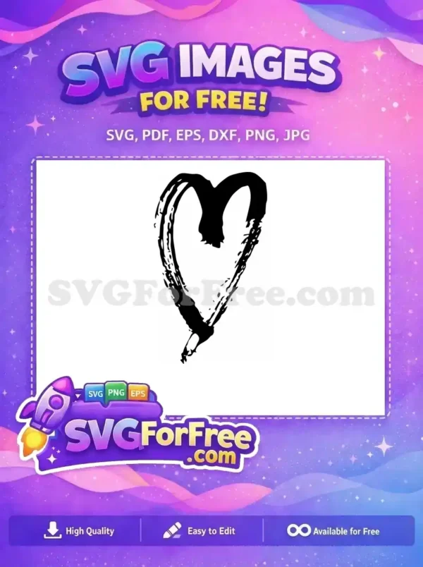 Free Heart Detail Free Minimalist Design Category 1 Free SVG