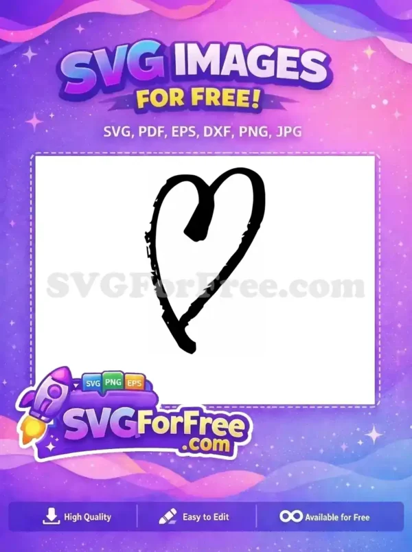Free Heart Detail Free Love Heart Valentine Free SVG