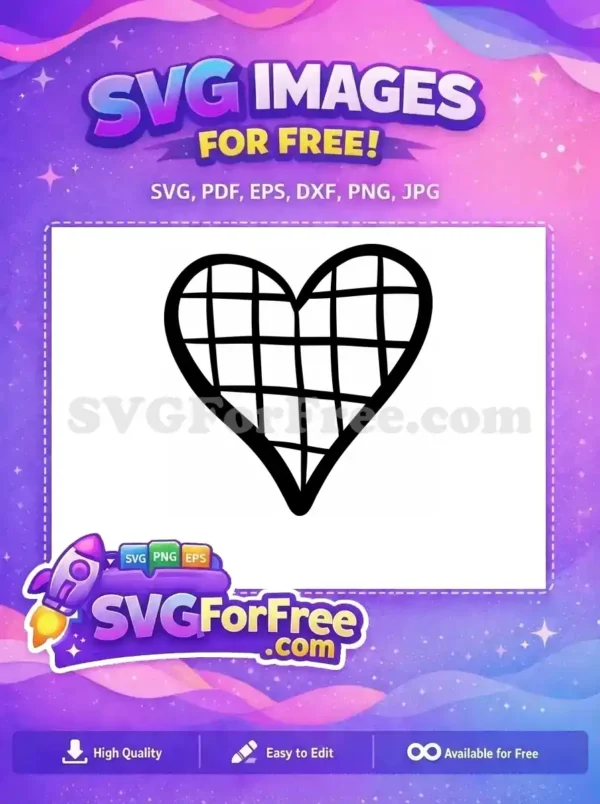 Free Heart SVG Free One Heart Free Heart SVG