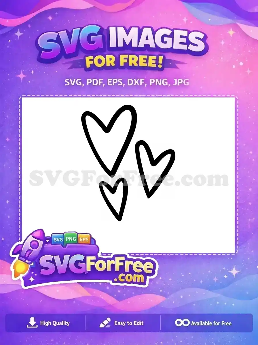 Free Heart Design Free Love Symbol Valentine Free SVG 2