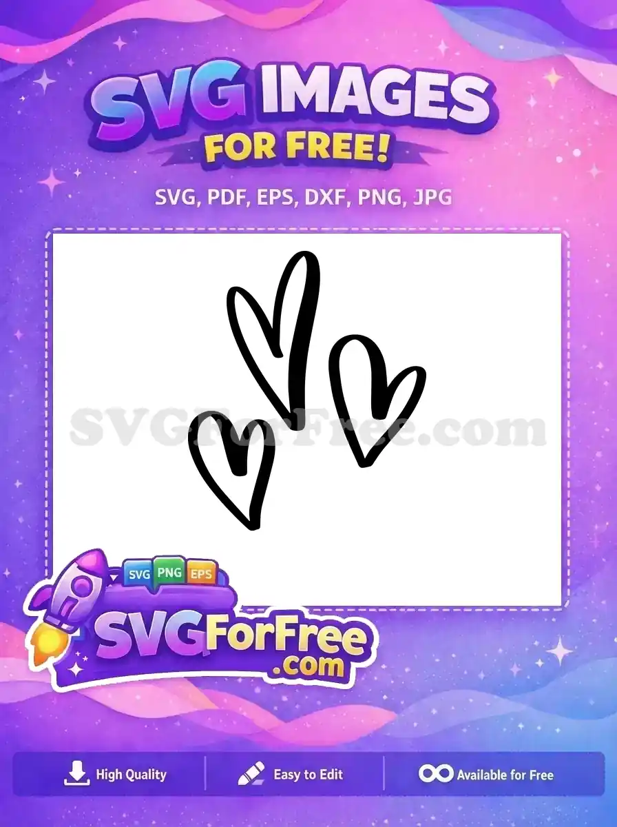 Free Heart Design Free Valentine Heart Love Free SVG 1