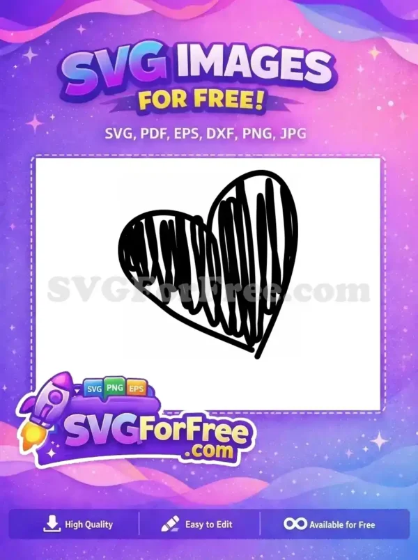 Free Heart Silhouette Free Love Heart Category 1 Free SVG