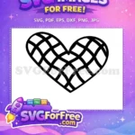 Free Heart Design Free Love Heart Valentine Free SVG 6 - Instant Download