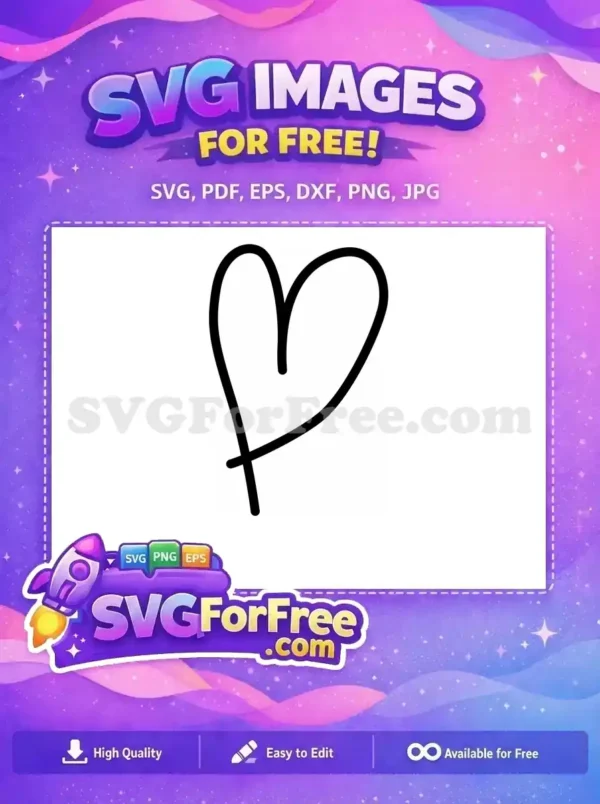 Free Heart Design Free Love Heart Valentine Free SVG 8