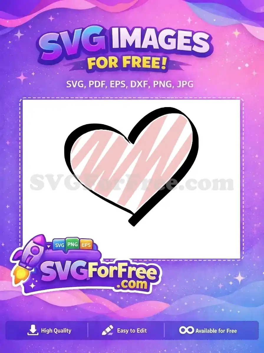 Free Diagonal Lines Free Pink Heart Love Free SVG