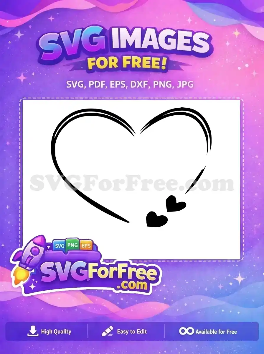 Free Heart Design Free Love Valentine Free SVG
