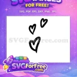 Free Heart Design Free Love Heart Free SVG 2 - Instant Download