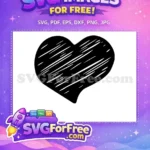 Free Heart Design Free Silhouette 1 Free SVG - Instant Download