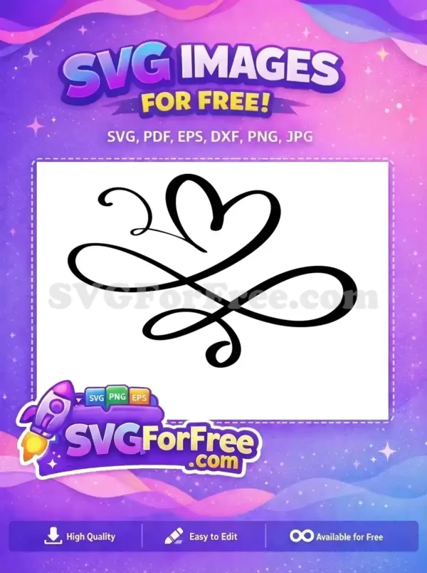 Free Simple Heart Free Valentine Heart Design Free SVG