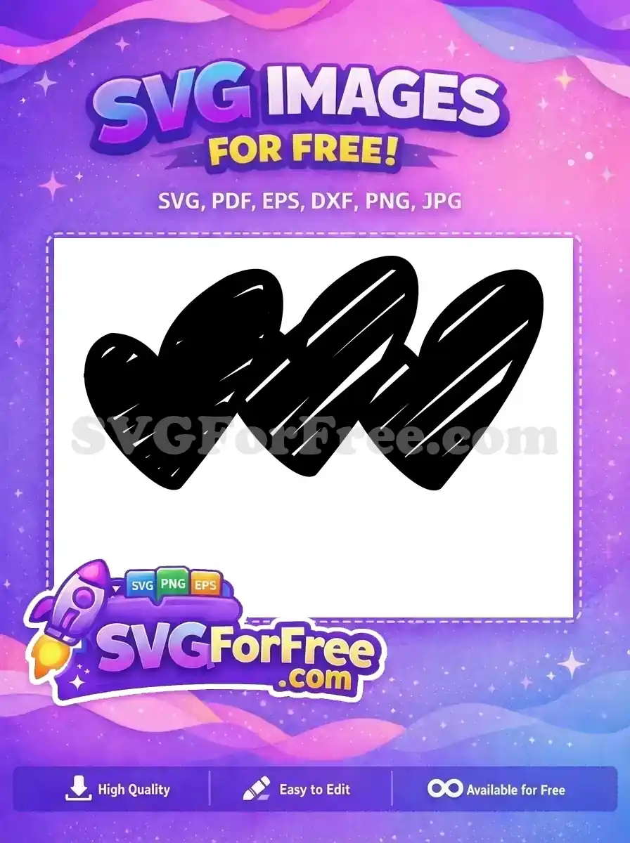 Free Heart Design Free Love Heart Valentine Free SVG 15