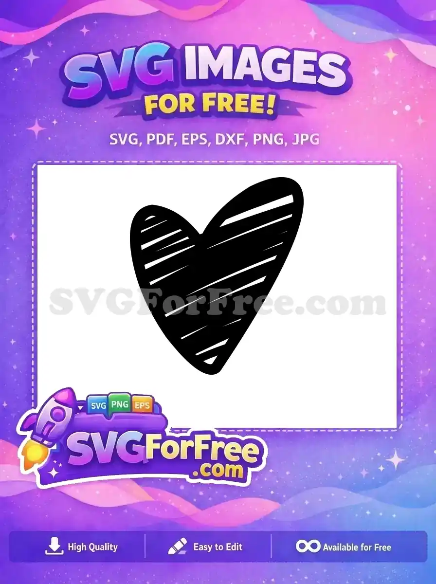 Free Heart Detail Free Heart Vector Valentine Free SVG