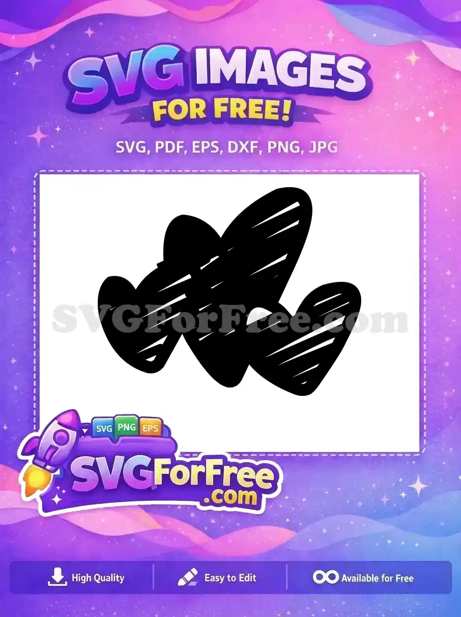 Free Simple Heart Free Love Valentines Day Free SVG 3