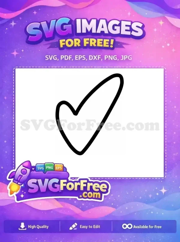 Free Love Heart Free Valentine Heart Category 1 Free SVG 3
