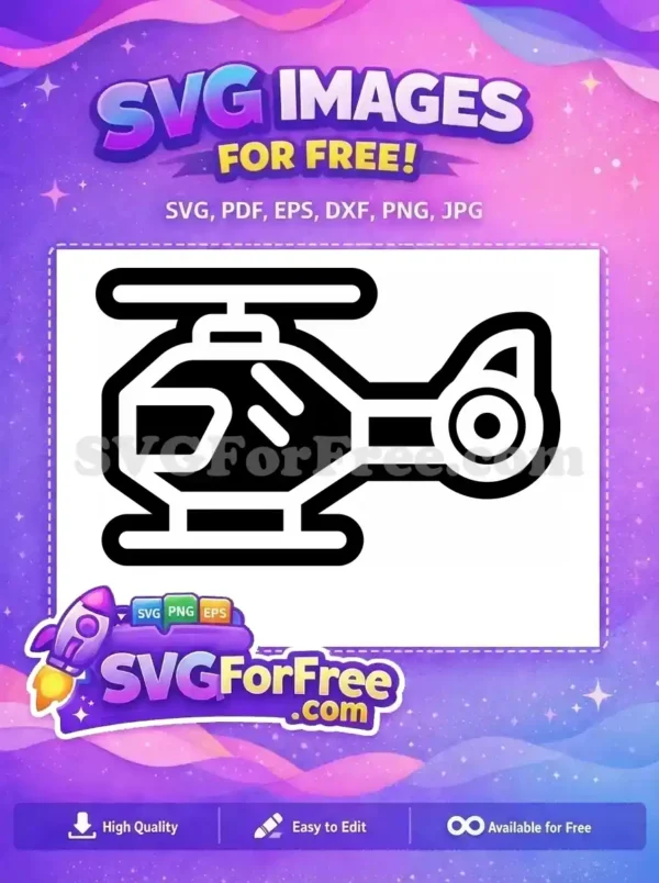 Free Detailed Propellers Free Military Grade Helicopter Free SVG