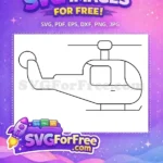 Free Blades Detail Free Tail Detail Helicopter Free SVG - Instant Download