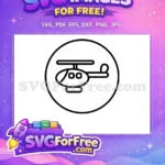 Free Detailed Blades Free Military Design Helicopter Free SVG 6 - Instant Download