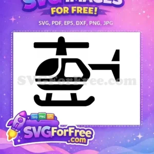 Free Black Line Free Simple Helicopter Transportation Free SVG Free Black Line Free Simple Helicopter Transportation Free SVG