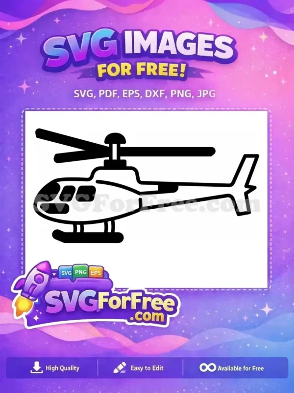 Free Military Detail Free Transport Helicopter Free SVG