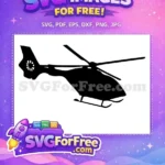 Free Detailed Blades Free Tail Rotor Helicopter Free SVG 13 - Instant Download