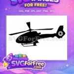 Free Detailed Blades Free Military Design Helicopter Free SVG 11 - Instant Download