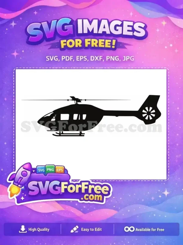 Free Detailed Rotor Free Landing Gear Helicopter Free SVG 2