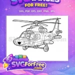 Free Detailed Helicopter Free Military Grade Free SVG - Instant Download