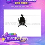 Free Detailed Blades Free Landing Gear Helicopter Free SVG 3 - Instant Download