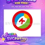 Free Circle Red Arrow Free Blue Yellow Green Free SVG - Instant Download