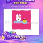Free Flower Crown Hello Kitty Free Pudding Dessert Free SVG - Instant Download