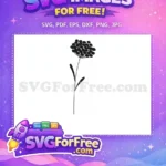Free Queen Annes Lace Free Elegant Herbs Floral Free SVG - Instant Download