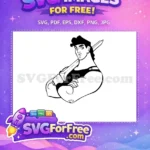 Free Muscular Hero Free Sword Pose Hercules Disney Free SVG - Instant Download