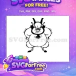 Free Angry Devil Horns Free Underworld Villain Hercules Free SVG - Instant Download