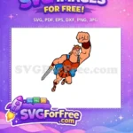 Free Angry Hercules Free Sword Punch Hercules Movie Free SVG - Instant Download