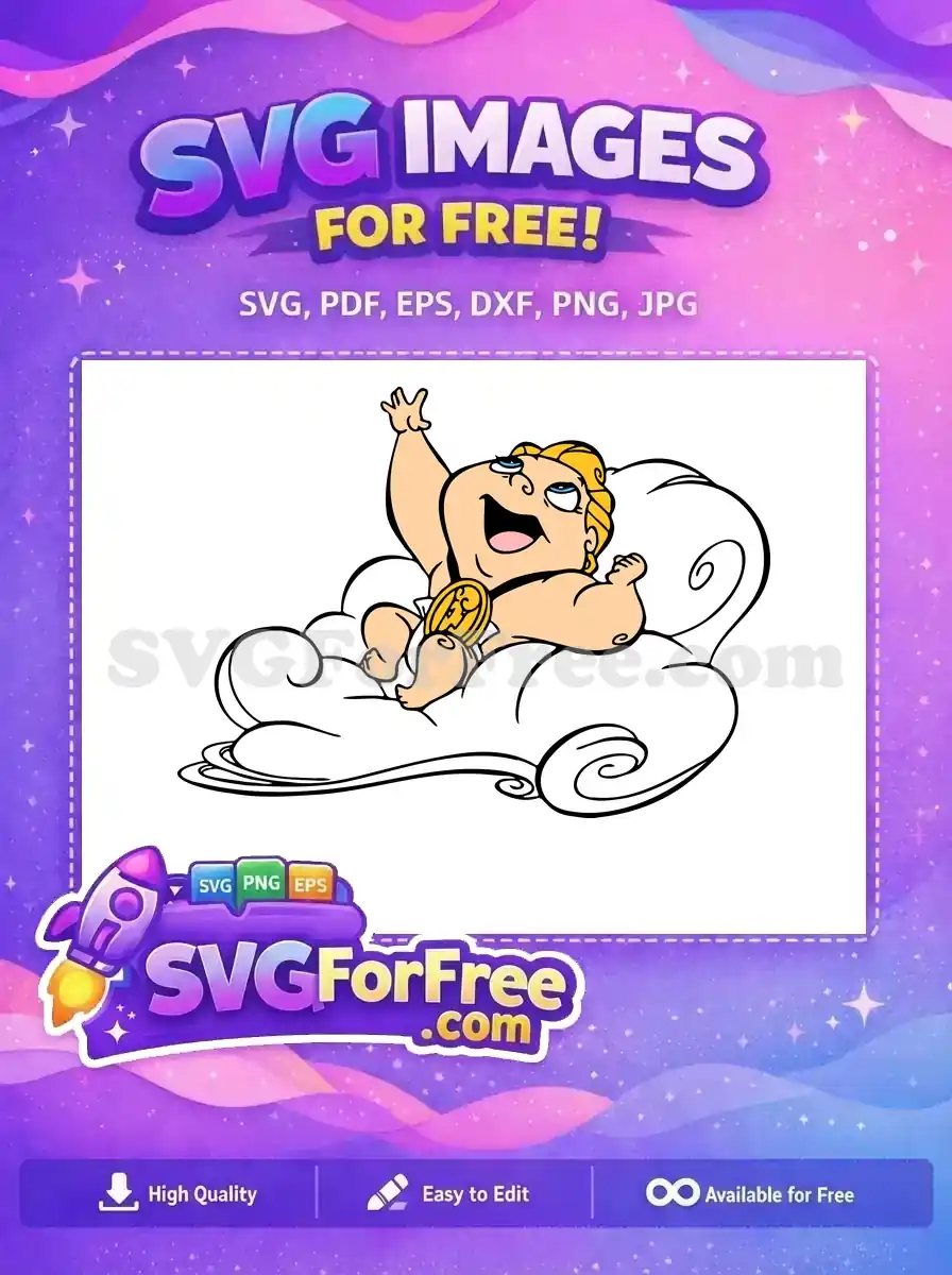 Free Smiling Baby Free Hercules Gold Coin Hercules Free SVG