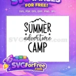 Free Adventure Quote Free Mountain Hiking Free SVG 4 - Instant Download