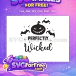 Free Pumpkin Bats Free Perfectly Wicked Hocus Pocus Free SVG - Instant Download