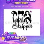 Free Sanderson Sisters Free Witches Trippin Hocus Pocus Free SVG - Instant Download
